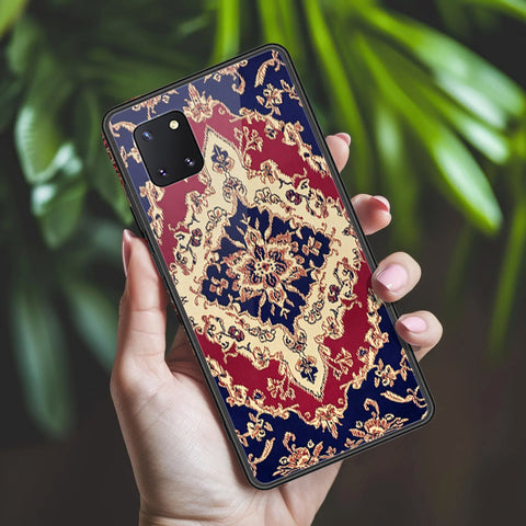 Samsung Galaxy Note 10 Lite Cover - ONation Persian Rugs Series 2 - HQ Ultra Shine Premium Infinity Glass Soft Silicon Borders Case