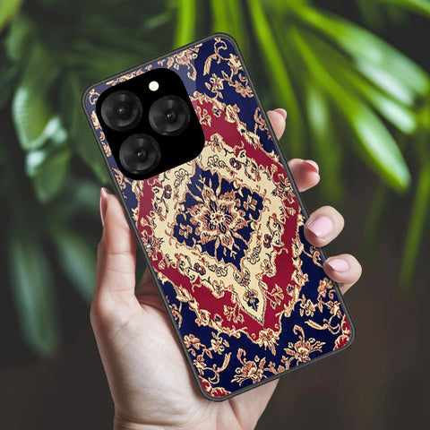 Realme 15T Cover - ONation Persian Rugs Series 2 - HQ Ultra Shine Premium Infinity Glass Soft Silicon Borders Case