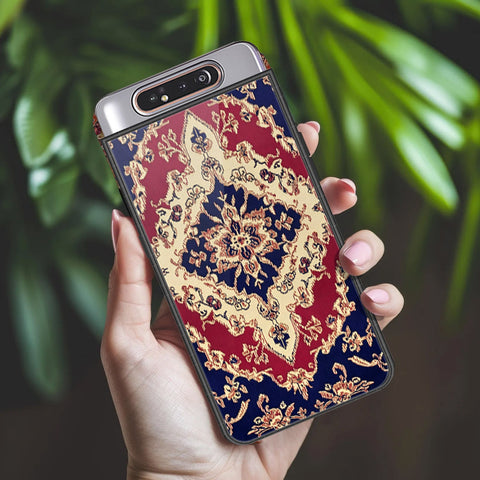 Samsung Galaxy A90 Cover - ONation Persian Rugs Series 2 - HQ Ultra Shine Premium Infinity Glass Soft Silicon Borders Case