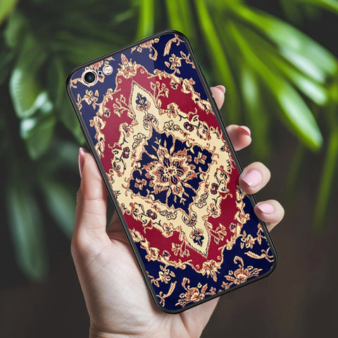iPhone 6s Plus / 6 Plus Cover - ONation Persian Rugs Series 2 - HQ Ultra Shine Premium Infinity Glass Soft Silicon Borders Case