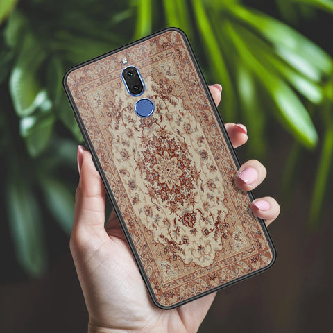 Huawei Mate 10 Lite Cover - ONation Persian Rugs Series 2 - HQ Ultra Shine Premium Infinity Glass Soft Silicon Borders Case