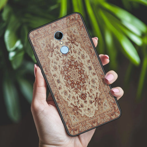 Xiaomi Redmi 5 Cover - ONation Persian Rugs Series 2 - HQ Ultra Shine Premium Infinity Glass Soft Silicon Borders Case