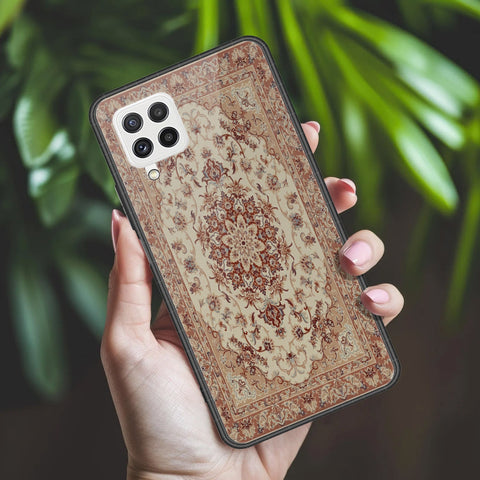 Samsung Galaxy A22 Cover - ONation Persian Rugs Series 2 - HQ Ultra Shine Premium Infinity Glass Soft Silicon Borders Case