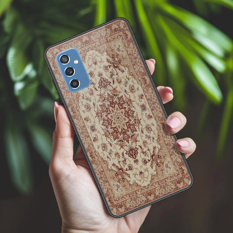 Samsung Galaxy M52 5G Cover - ONation Persian Rugs Series 2 - HQ Ultra Shine Premium Infinity Glass Soft Silicon Borders Case