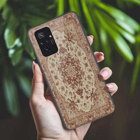 Xiaomi Redmi Note 10 Pro Max Cover - ONation Persian Rugs Series 2 - HQ Ultra Shine Premium Infinity Glass Soft Silicon Borders Case