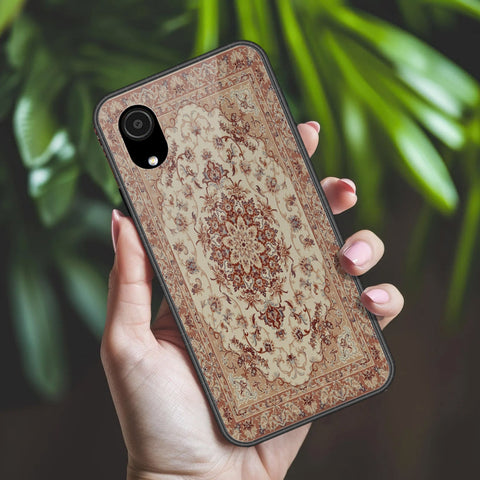 Samsung Galaxy A03 Core Cover - ONation Persian Rugs Series 2 - HQ Ultra Shine Premium Infinity Glass Soft Silicon Borders Case