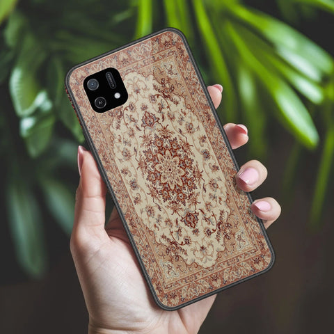 Oppo A16K Cover - ONation Persian Rugs Series 2 - HQ Ultra Shine Premium Infinity Glass Soft Silicon Borders Case