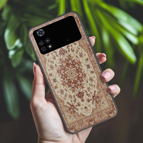 Xiaomi Poco M4 Pro Cover - ONation Persian Rugs Series 2 - HQ Ultra Shine Premium Infinity Glass Soft Silicon Borders Case