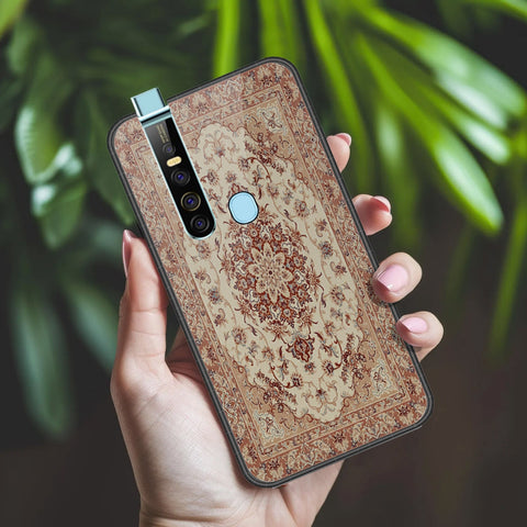 Tecno Camon 15 Premier Cover - ONation Persian Rugs Series 2 - HQ Ultra Shine Premium Infinity Glass Soft Silicon Borders Case