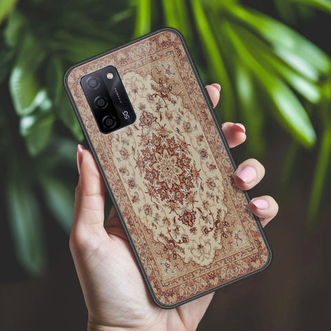 Oppo A55s Cover - ONation Persian Rugs Series 2 - HQ Ultra Shine Premium Infinity Glass Soft Silicon Borders Case