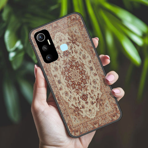 Infinix Hot 11 Cover - ONation Persian Rugs Series 2 - HQ Ultra Shine Premium Infinity Glass Soft Silicon Borders Case