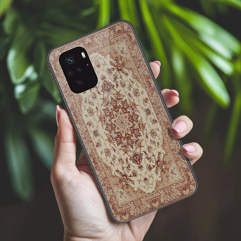 Xiaomi Redmi Note 10s Cover - ONation Persian Rugs Series 2 - HQ Ultra Shine Premium Infinity Glass Soft Silicon Borders Case