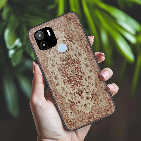 Xiaomi Redmi A2 Plus Cover - ONation Persian Rugs Series 2 - HQ Ultra Shine Premium Infinity Glass Soft Silicon Borders Case