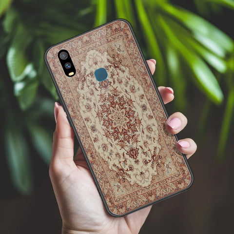 Vivo Y11 2023 Cover - ONation Persian Rugs Series 2 - HQ Ultra Shine Premium Infinity Glass Soft Silicon Borders Case