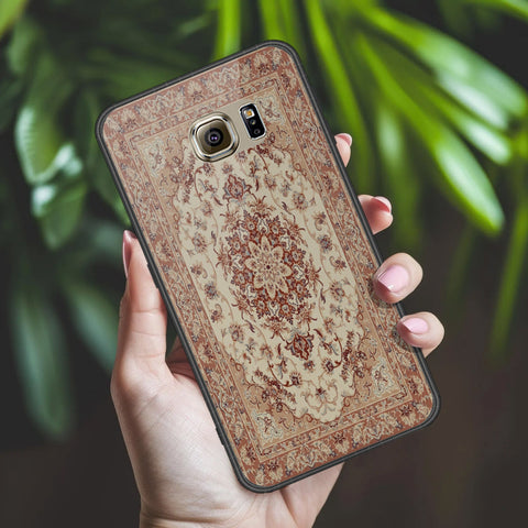 Samsung Galaxy S6 Cover - ONation Persian Rugs Series 2 - HQ Ultra Shine Premium Infinity Glass Soft Silicon Borders Case