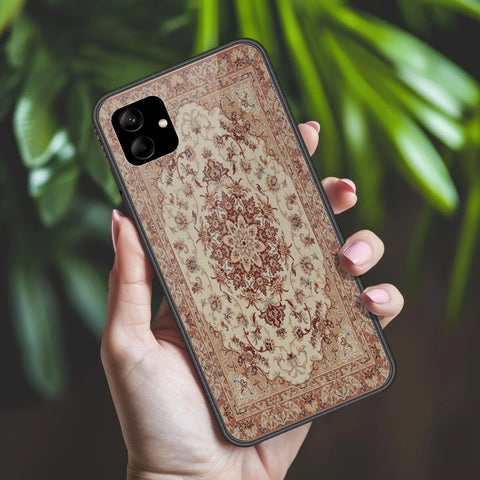 Samsung Galaxy F17 Cover - ONation Persian Rugs Series 2 - HQ Ultra Shine Premium Infinity Glass Soft Silicon Borders Case
