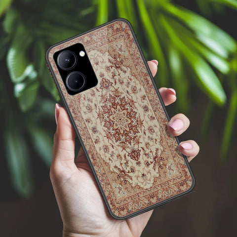 Realme C33 Cover - ONation Persian Rugs Series 2 - HQ Ultra Shine Premium Infinity Glass Soft Silicon Borders Case