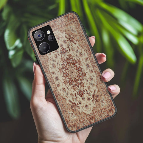 Realme 10 5G Cover - ONation Persian Rugs Series 2 - HQ Ultra Shine Premium Infinity Glass Soft Silicon Borders Case