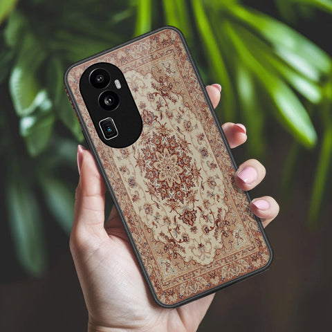 Oppo Reno 10 Pro Plus Cover - ONation Persian Rugs Series 2 - HQ Ultra Shine Premium Infinity Glass Soft Silicon Borders Case