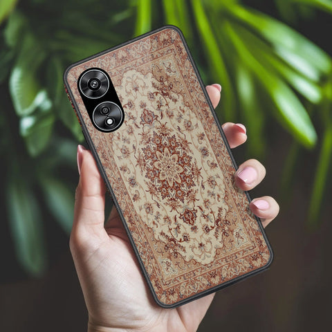 Oppo A97 5G Cover - ONation Persian Rugs Series 2 - HQ Ultra Shine Premium Infinity Glass Soft Silicon Borders Case