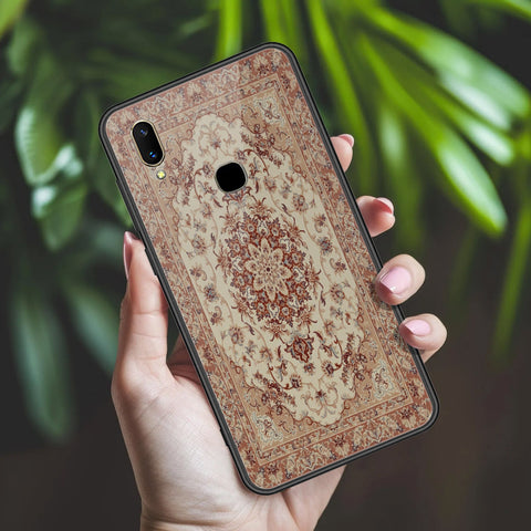 Vivo Z3 Cover - ONation Persian Rugs Series 2 - HQ Ultra Shine Premium Infinity Glass Soft Silicon Borders Case