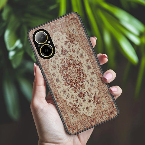 Realme C67 4G Cover - ONation Persian Rugs Series 2 - HQ Ultra Shine Premium Infinity Glass Soft Silicon Borders Case