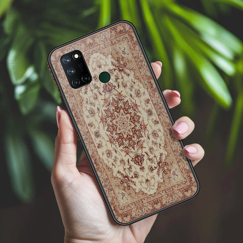 Realme 7i Cover - ONation Persian Rugs Series 2 - HQ Ultra Shine Premium Infinity Glass Soft Silicon Borders Case