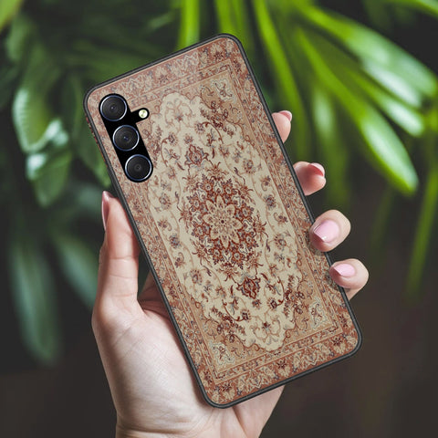 Samsung Galaxy F54 Cover - Onation Persian Rugs Series 2 - HQ Ultra Shine Premium Infinity Glass Soft Silicon Borders Case