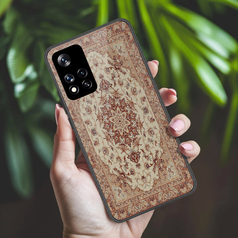 Xiaomi Poco X4 NFC Cover - Onation Persian Rugs Series 2 - HQ Ultra Shine Premium Infinity Glass Soft Silicon Borders Case