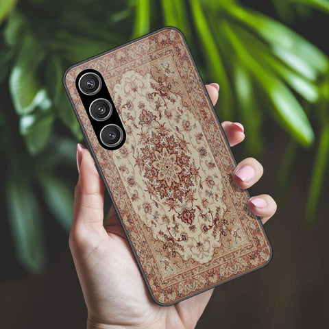 Samsung Galaxy S25 FE Cover - ONation Persian Rugs Series 2 - HQ Ultra Shine Premium Infinity Glass Soft Silicon Borders Case
