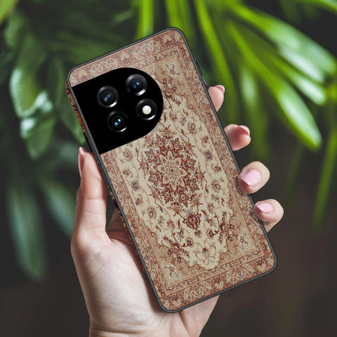 OnePlus Ace 2 Pro Cover - ONation Persian Rugs Series 2 - HQ Ultra Shine Premium Infinity Glass Soft Silicon Borders Case