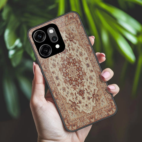 Oppo Reno 14 Pro Cover - ONation Persian Rugs Series 2 - HQ Ultra Shine Premium Infinity Glass Soft Silicon Borders Case