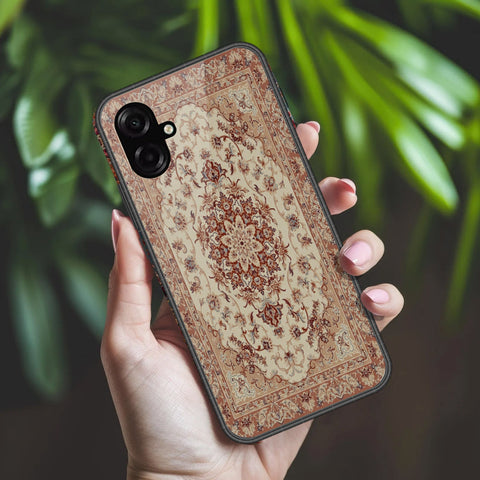 Samsung Galaxy A07 4G Cover - ONation Persian Rugs Series 2 - HQ Ultra Shine Premium Infinity Glass Soft Silicon Borders Case