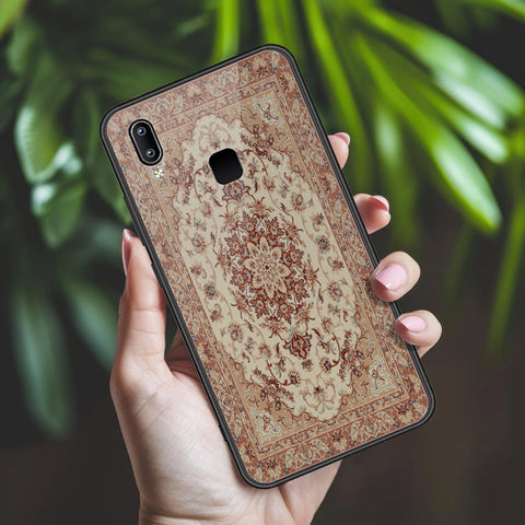 Vivo Z1 Cover - ONation Persian Rugs Series 2 - HQ Ultra Shine Premium Infinity Glass Soft Silicon Borders Case