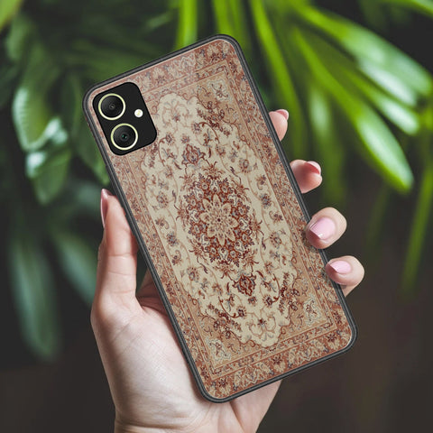 Samsung Galaxy A06 Cover - ONation Persian Rugs Series 2 - HQ Ultra Shine Premium Infinity Glass Soft Silicon Borders Case
