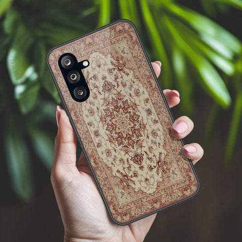 Samsung Galaxy A56 Cover - ONation Persian Rugs Series 2 - HQ Ultra Shine Premium Infinity Glass Soft Silicon Borders Case