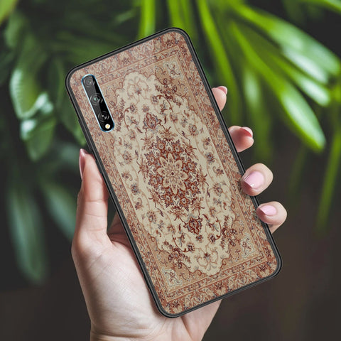 Huawei P Smart 2020 Cover - ONation Persian Rugs Series 2 - HQ Ultra Shine Premium Infinity Glass Soft Silicon Borders Case