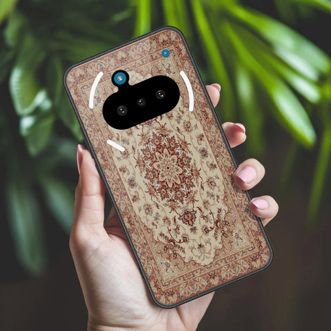 Nothing Phone 3a Cover - ONation Persian Rugs Series 2 - HQ Ultra Shine Premium Infinity Glass Soft Silicon Borders Case