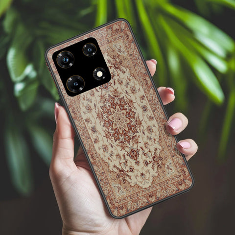 Infinix Note 30 Pro Cover - ONation Persian Rugs Series 2 - HQ Ultra Shine Premium Infinity Glass Soft Silicon Borders Case