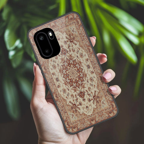 OnePlus Ace 6 Cover - ONation Persian Rugs Series 2 - HQ Ultra Shine Premium Infinity Glass Soft Silicon Borders Case