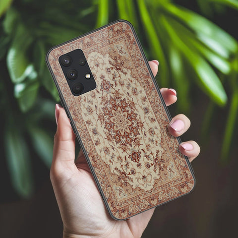 Samsung Galaxy A32 Cover - ONation Persian Rugs Series 2 - HQ Ultra Shine Premium Infinity Glass Soft Silicon Borders Case