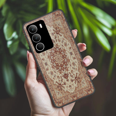 Realme Narzo 80 Lite Cover - ONation Persian Rugs Series 2 - HQ Ultra Shine Premium Infinity Glass Soft Silicon Borders Case