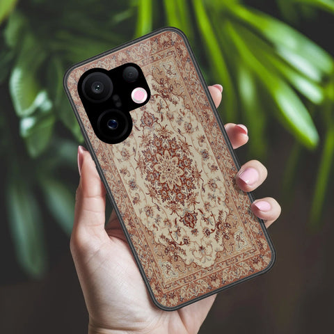 Vivo X200 FE Cover - ONation Persian Rugs Series 2 - HQ Ultra Shine Premium Infinity Glass Soft Silicon Borders Case