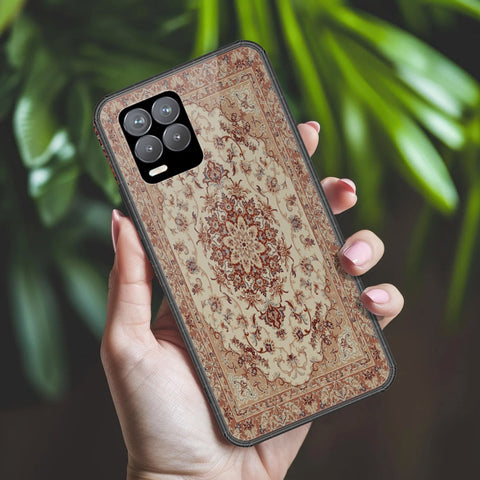 Realme 8 Pro Cover - ONation Persian Rugs Series 2 - HQ Ultra Shine Premium Infinity Glass Soft Silicon Borders Case