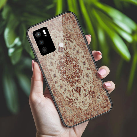 Oppo A54s Cover - ONation Persian Rugs Series 2 - HQ Ultra Shine Premium Infinity Glass Soft Silicon Borders Case