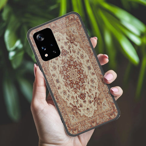 Xiaomi Redmi Note 11 5G Cover - ONation Persian Rugs Series 2 - HQ Ultra Shine Premium Infinity Glass Soft Silicon Borders Case