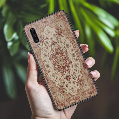 Samsung Galaxy A50s Cover - ONation Persian Rugs Series 2 - HQ Ultra Shine Premium Infinity Glass Soft Silicon Borders Case