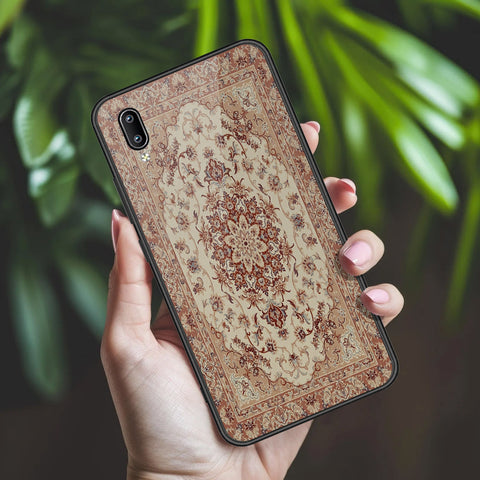 Vivo Y91 (Without Logo Hole) Cover - Onation Persian Rugs Series 2 - HQ Ultra Shine Premium Infinity Glass Soft Silicon Borders Case