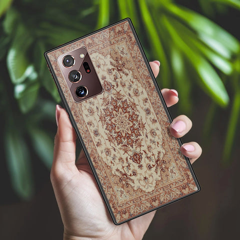 Samsung Galaxy Note 20 Ultra Cover - ONation Persian Rugs Series 2 - HQ Ultra Shine Premium Infinity Glass Soft Silicon Borders Case