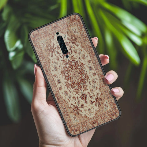 Oppo Reno 2Z Cover - ONation Persian Rugs Series 2 - HQ Ultra Shine Premium Infinity Glass Soft Silicon Borders Case